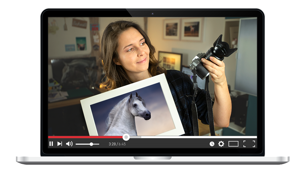 Tipps zur Pferdefotografie und Tierfotografie auf Youtube